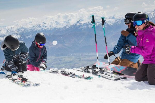 remarkables queenstown ski fields nz ski family new zealand ski lessons
